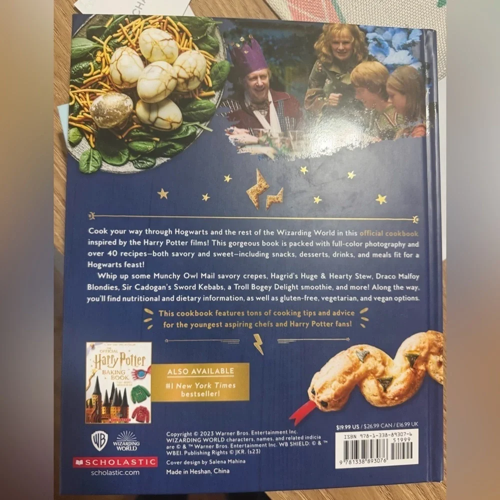 The Official Harry Potter Cookbook by Joanna Farrow